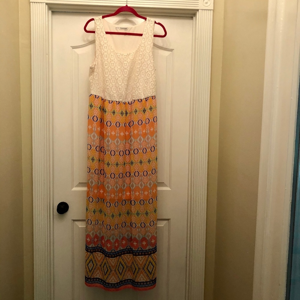Sleeveless Maurices Maxi Dress (Plus Size 0)